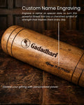 Custom Engraved Mudgar, Indian Clubs, by Gadadhari